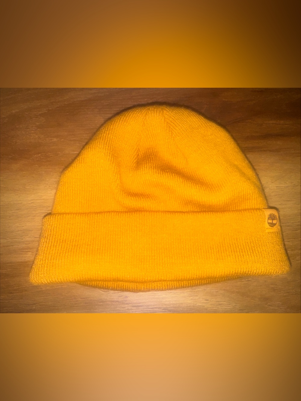 Timberland Beanie Hat Yellow Gold